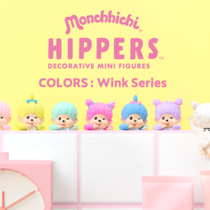 HIPPERS Monchhichi COLORS: Wink Series